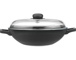 Imagem do produto wok com asas e tampa antiaderente celar natura cook 28cm