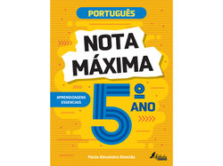 Imagem do produto livro nota máxima 5.º ano português