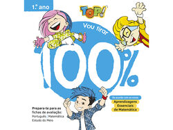 Imagem do produto livro top! vou tirar 100% - 1.º ano