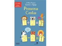 Imagem do produto livro primeiro escreve e apaga primeiras contas