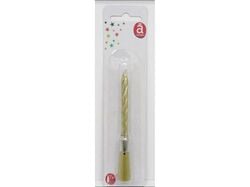 vela de aniversário actuel musical dourado product image