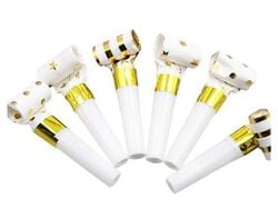 Imagem do produto apitos actuel dourado 6un