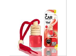 Imagem do produto ambientador auto aroma car wood morango 6ml