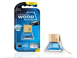 Imagem do produto ambientador auto aroma car crystal wood fresco 7ml