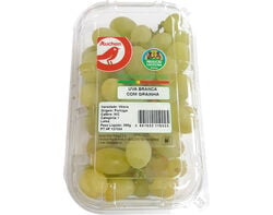 Imagem do produto uva branca auchan produção controlada 500 g