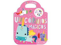 Imagem do produto livro pintar à grande - unicórnios mágicos