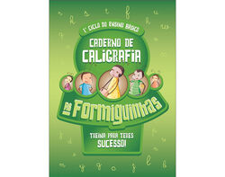 Imagem do produto as formiguinhas caderno de caligrafia