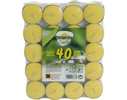 Imagem do produto tealight citronela 40 unidades