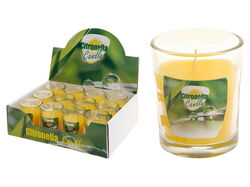 vela citronela em vaso vidro 5x6.3cm product image