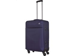 Imagem do produto mala de viagem média flexível airport azul 4 rodas 65cm