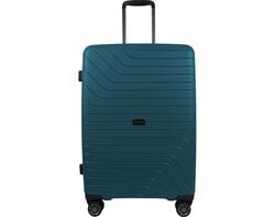 Imagem do produto mala de viagem grande airport azul 8 rodas 75cm