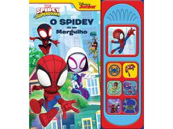 Imagem do produto livro o spidey dá um mergulho disney