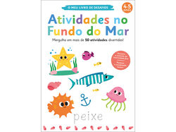 Imagem do produto livro o meu livro de desafios: atividades no fundo do mar