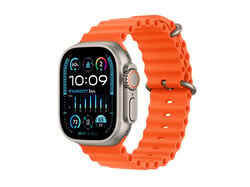 Imagem do produto apple watch ultra 2 gps + cellular 49mm titanium orange ocean