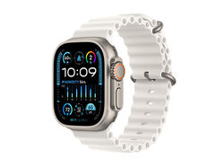 Imagem do produto apple watch ultra 2 gps + cellular 49mm titanium white ocean