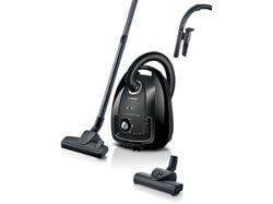 Imagem do produto aspirador com saco bosch bgb38ba3t série 4 preto
