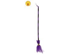 Imagem do produto vassoura de bruxa rubies lilás 65cm