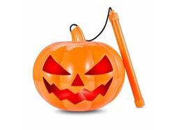 Imagem do produto abobora com luz led+musica 20x20cm