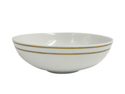 Imagem do produto saladeira porcelana actuel risca dour lb 120cl 22cm