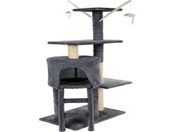 Imagem do produto arranhadores gato . ginásio cinza 45x30x110