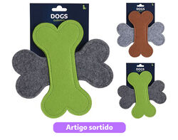 brinquedo cão dogs collection osso feltro 20cm product image