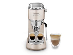 Imagem do produto máquina de café expresso manual delonghi ec885.bg dedica bege
