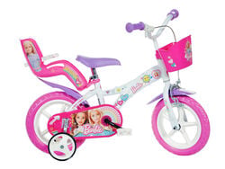 bicicleta barbie com rodas de apoio roda 12" product image