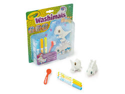 Imagem do produto washimals dinos crayola mini set rapty y steggy