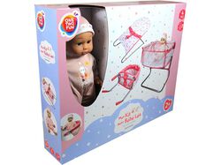 boneco bebé one two fun com cadeira de refeição/balancê product image