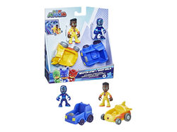 Imagem do produto veiculo pj masks com 2 figuras modelos sortidos