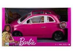 boneca barbie com carro fiat 500 product image