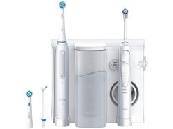 Imagem do produto centro dentário oral b oxyjet + escova elétrica io4