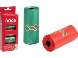 Imagem do produto sacos p/dejetos dogs collection natal 5x20un
