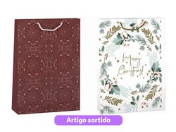 Imagem do produto saco presente auchan tamanho xl modelos sortidos