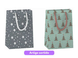 Imagem do produto saco presente auchan tamanho xs modelos sortidos