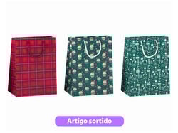 Imagem do produto saco presente polegar happy t tamanho m modelos sortidos