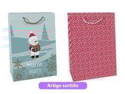 Imagem do produto saco presente auchan tamanho xxl modelos sortidos