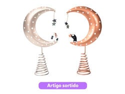 Imagem do produto terminal árvore metal actuel astronauta/pinguim us 26cm
