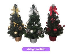 Imagem do produto árvore natal decorada decorada 45cm