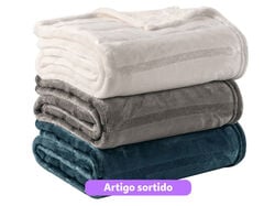 Imagem do produto manta relevos flanela actuel riscado us 125x150cm