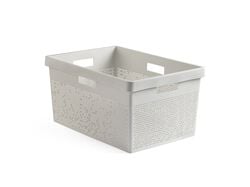 Imagem do produto cesto roupa bohol tatay sky white 40l
