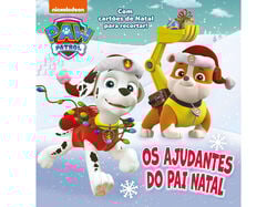 Imagem do produto livro patrulha pata: os ajudantes do pai natal nickel.
