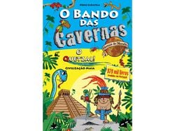 Imagem do produto livro o bando das cavernas heróis do mundo 10: o quetzal!