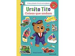 Imagem do produto livro ursito tito: autocolantes coisas que andam