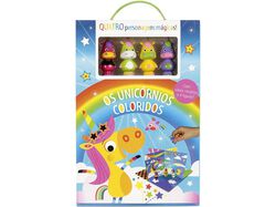 Imagem do produto livro os unicórnios coloridos