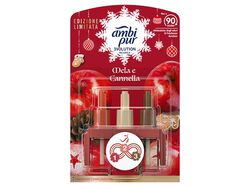 Imagem do produto ambientador ambipur 3volution recarga maçã e canela 3x21ml