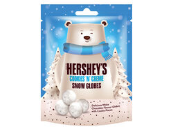 bolsas de chocolate hershey's snow globes 185g product image