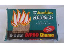 Imagem do produto acendalhas diprochama ecológicas 32 cubos