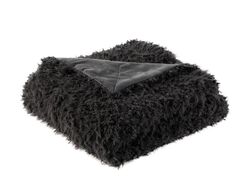 Imagem do produto manta pelo longo actuel charcoal 100%poliester 130x170cm