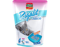 Imagem do produto absorvente para gato riga rigalit silica 2.2kg/5l
